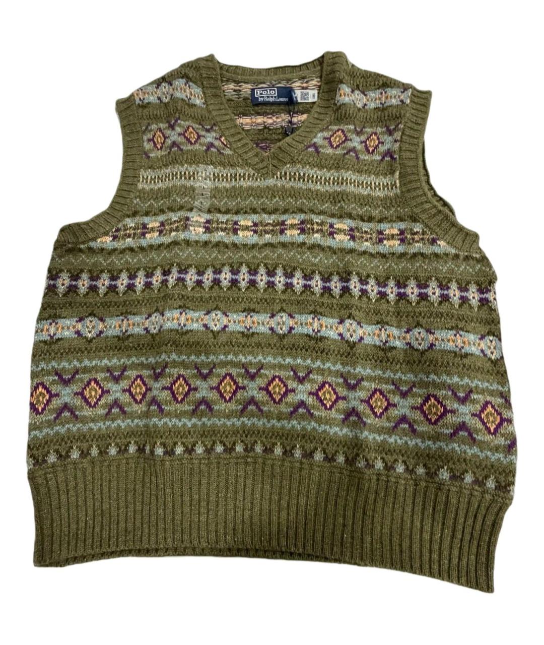 POLO RALPH LAUREN Зеленая жилетка, фото 1