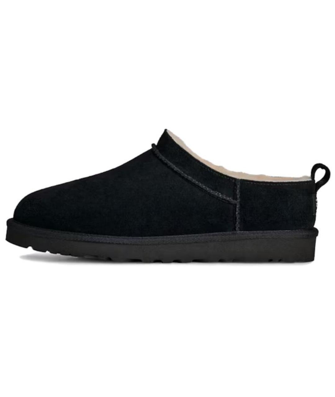 UGG Черные высокие ботинки, фото 4