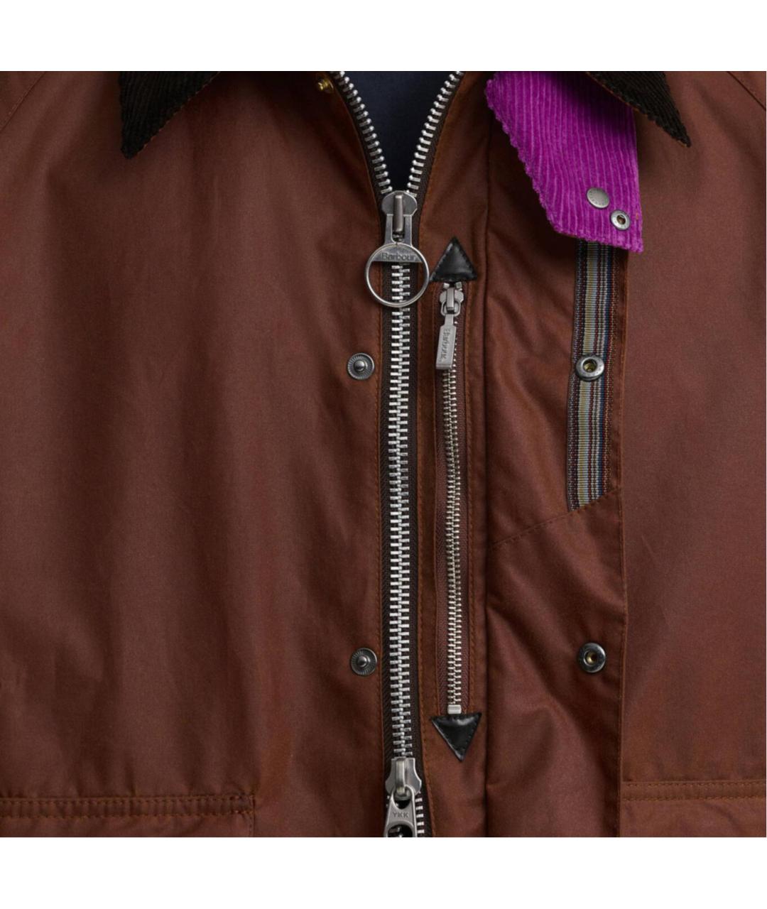 BARBOUR Коричневая куртка, фото 5
