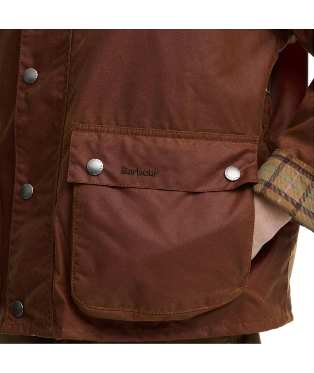 BARBOUR Коричневая куртка, фото 4