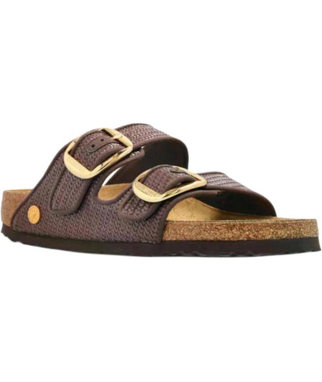 BIRKENSTOCK Коричневые сандалии, фото 3