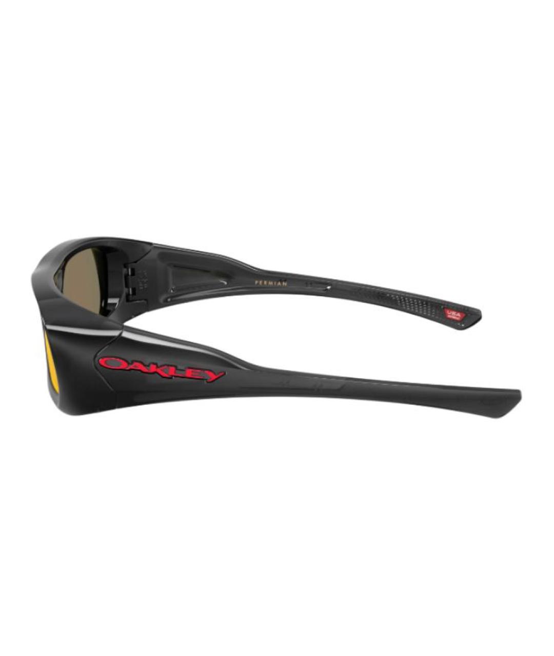 OAKLEY Черные пластиковые солнцезащитные очки, фото 3