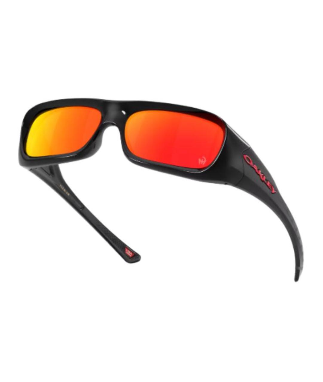 OAKLEY Черные пластиковые солнцезащитные очки, фото 5
