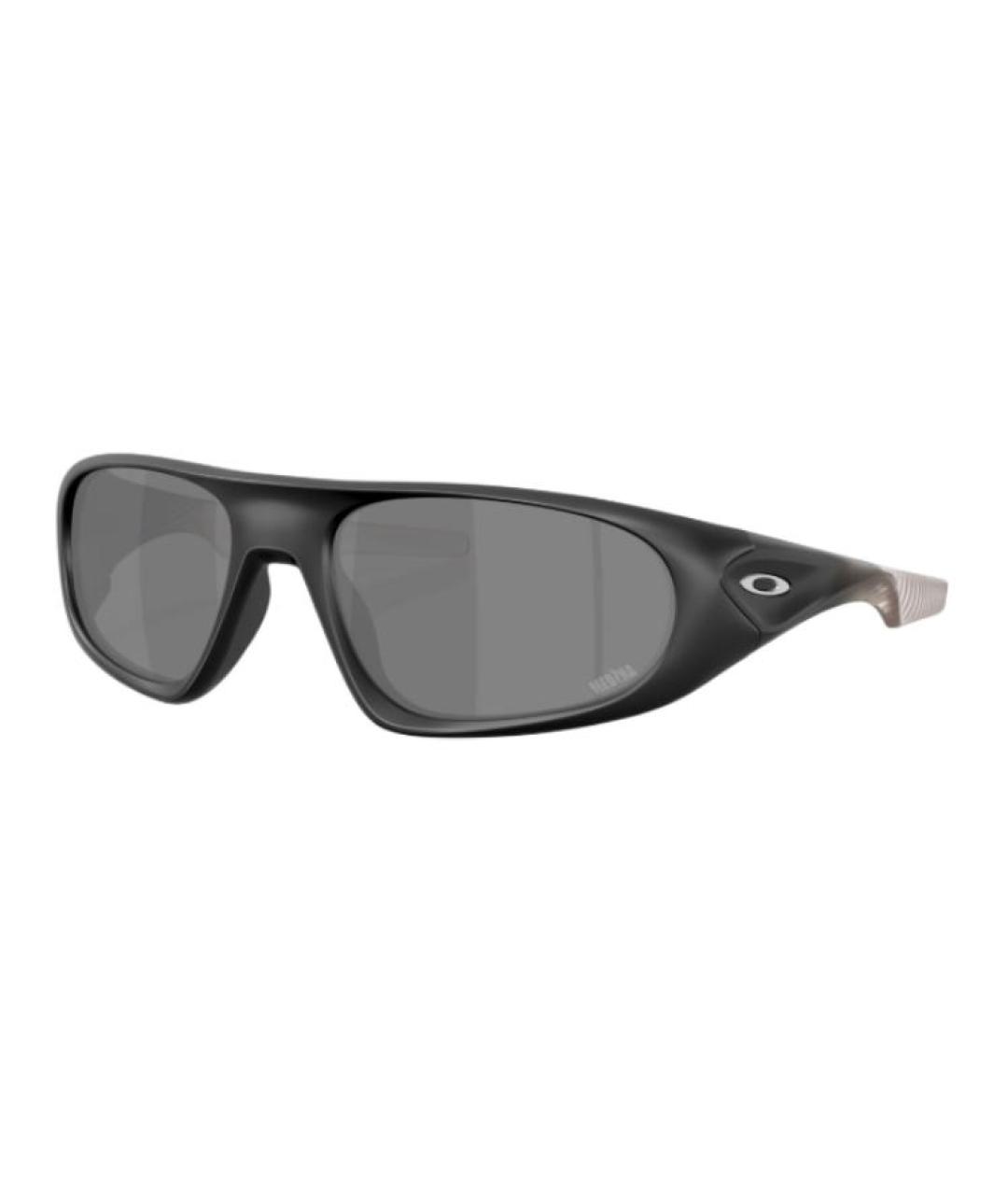 OAKLEY Черные пластиковые солнцезащитные очки, фото 1