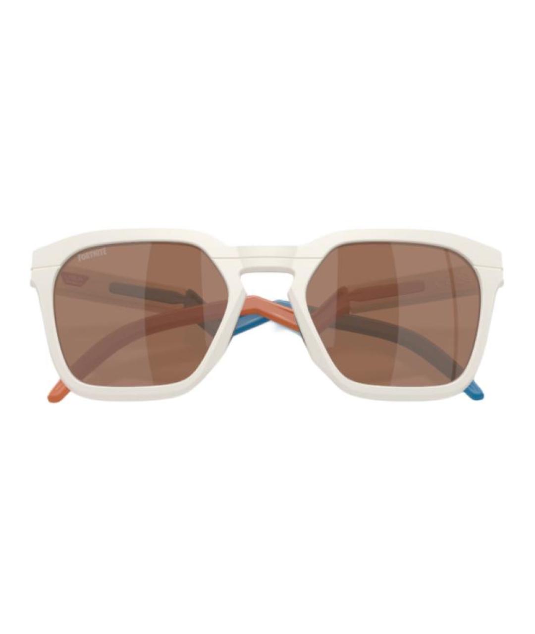 OAKLEY Белые пластиковые солнцезащитные очки, фото 4