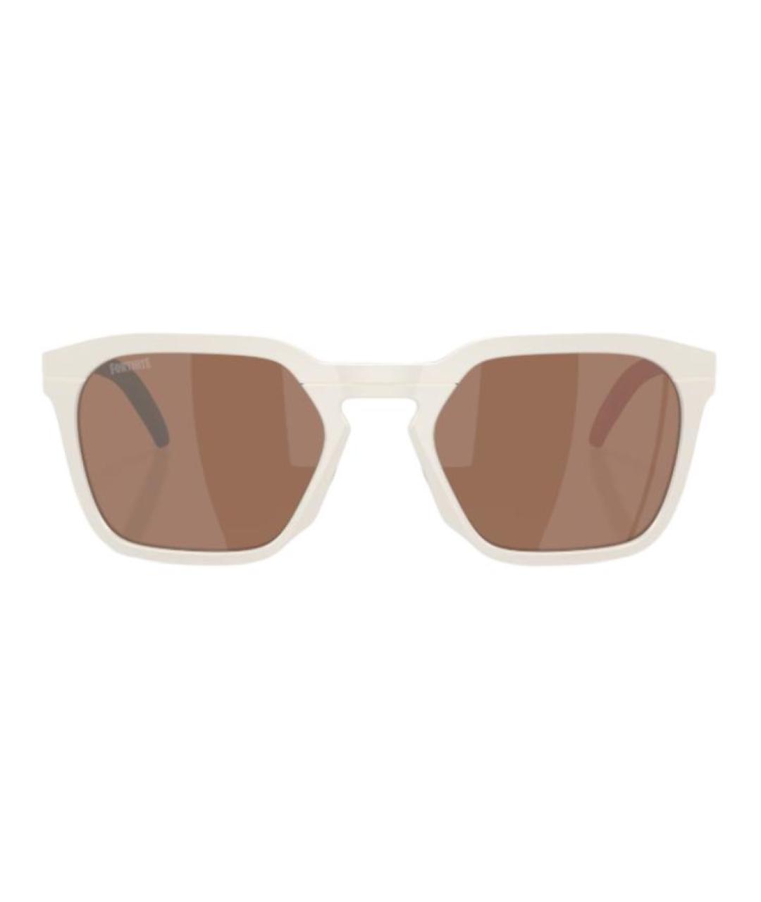 OAKLEY Белые пластиковые солнцезащитные очки, фото 2