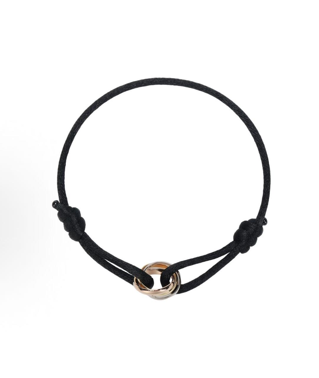 CARTIER Черный браслет из белого золота, фото 3