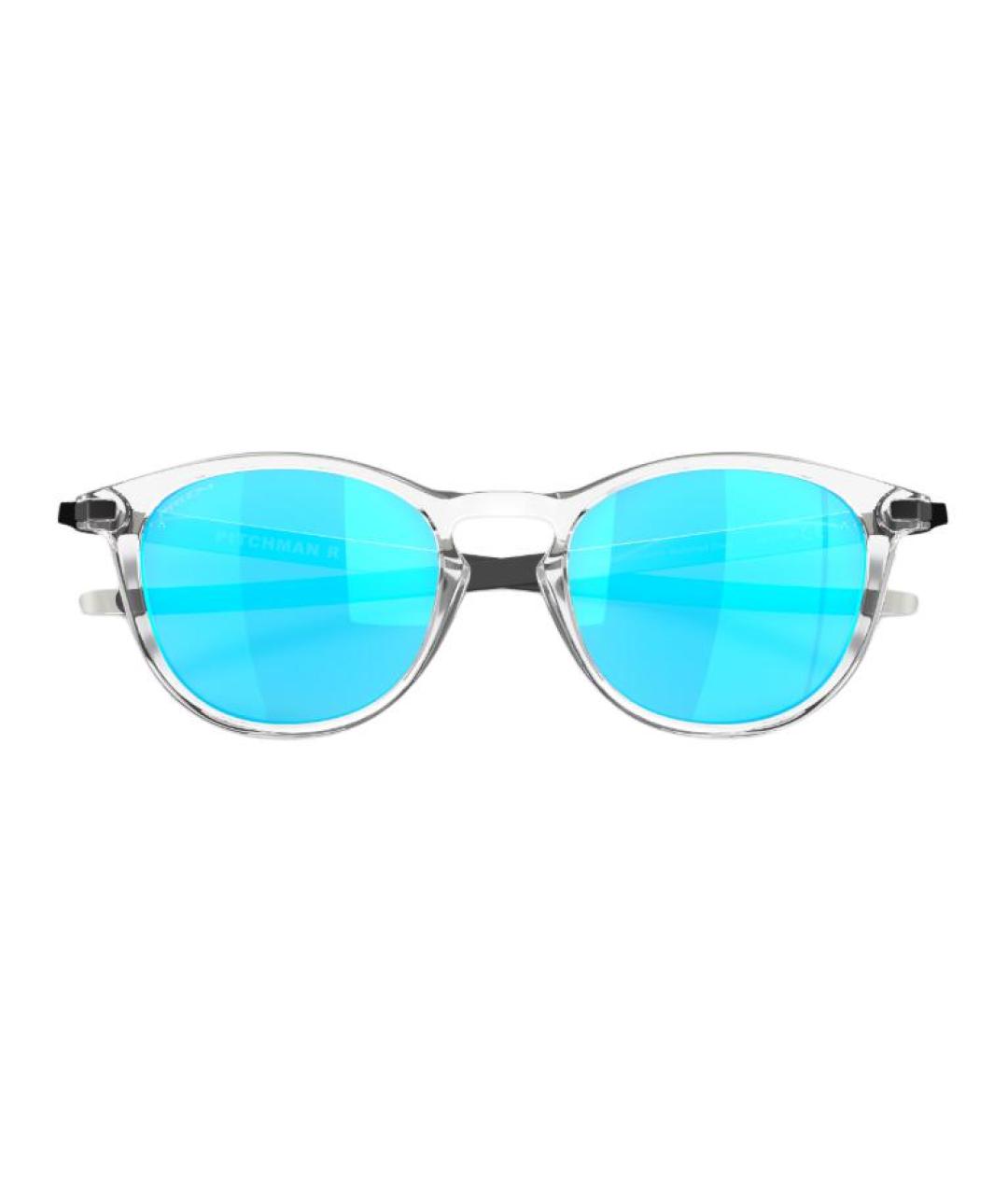 OAKLEY Серебряные пластиковые солнцезащитные очки, фото 4