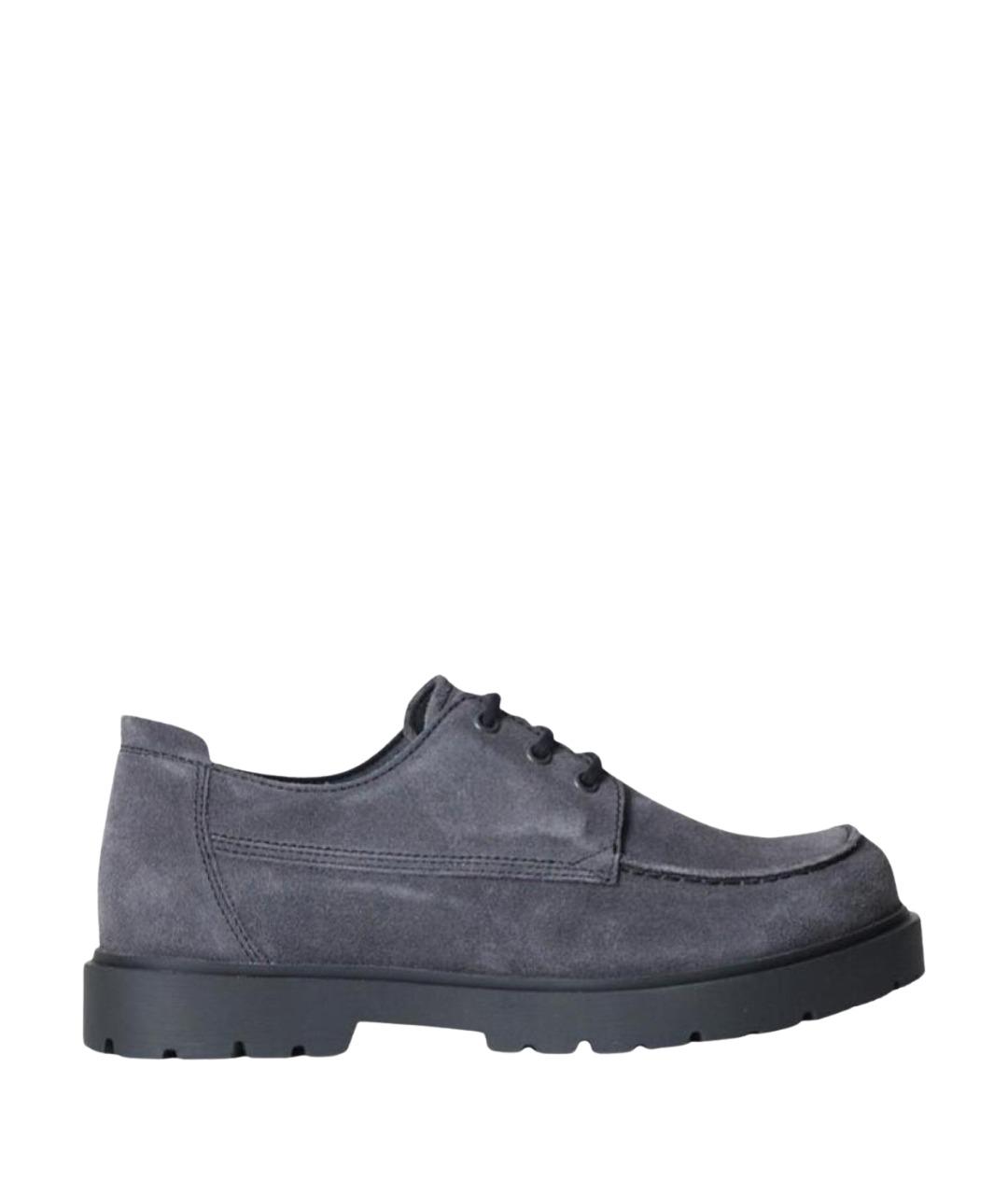 BIRKENSTOCK Черные замшевые туфли, фото 1
