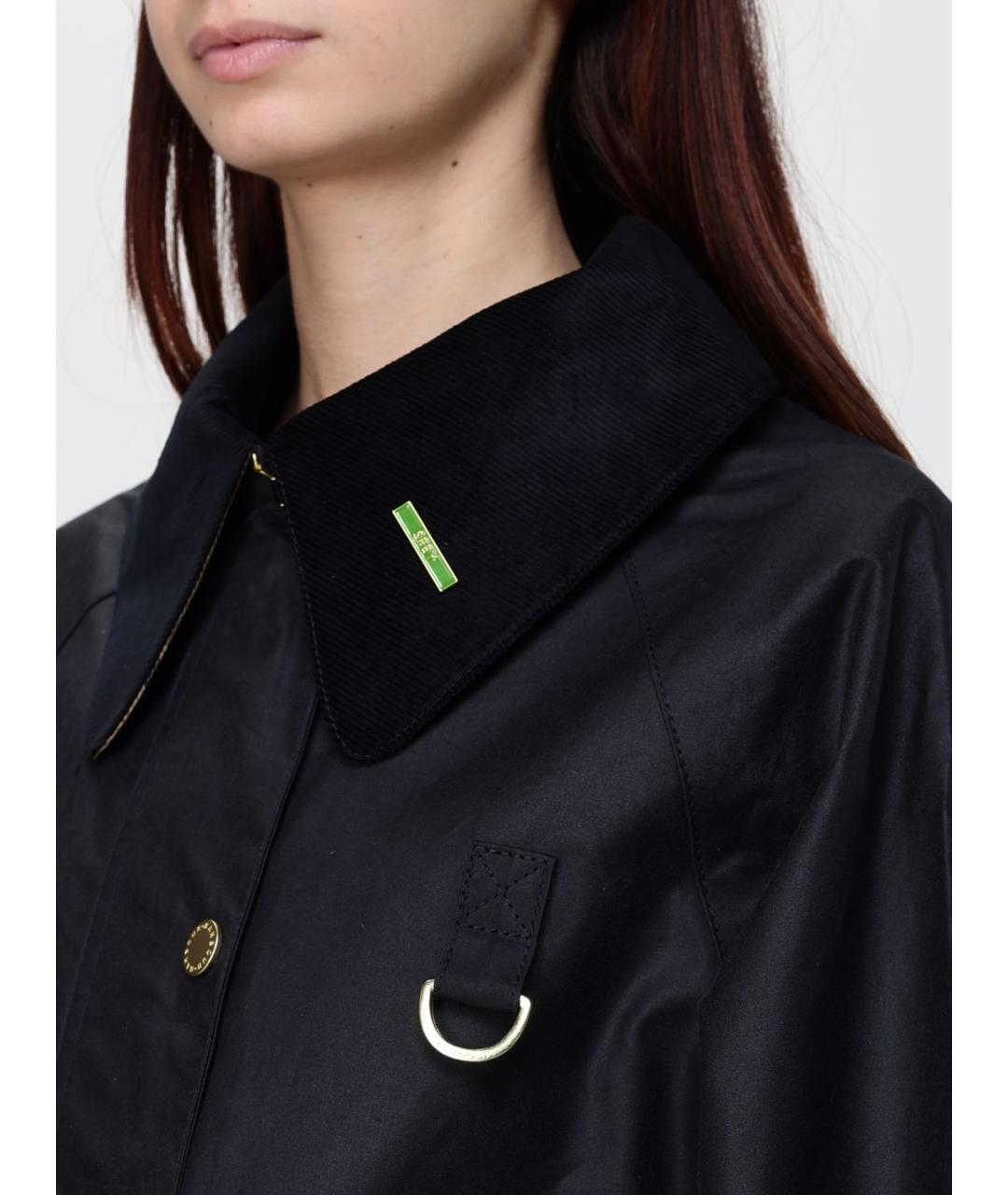 BARBOUR Синяя хлопковая куртка, фото 4