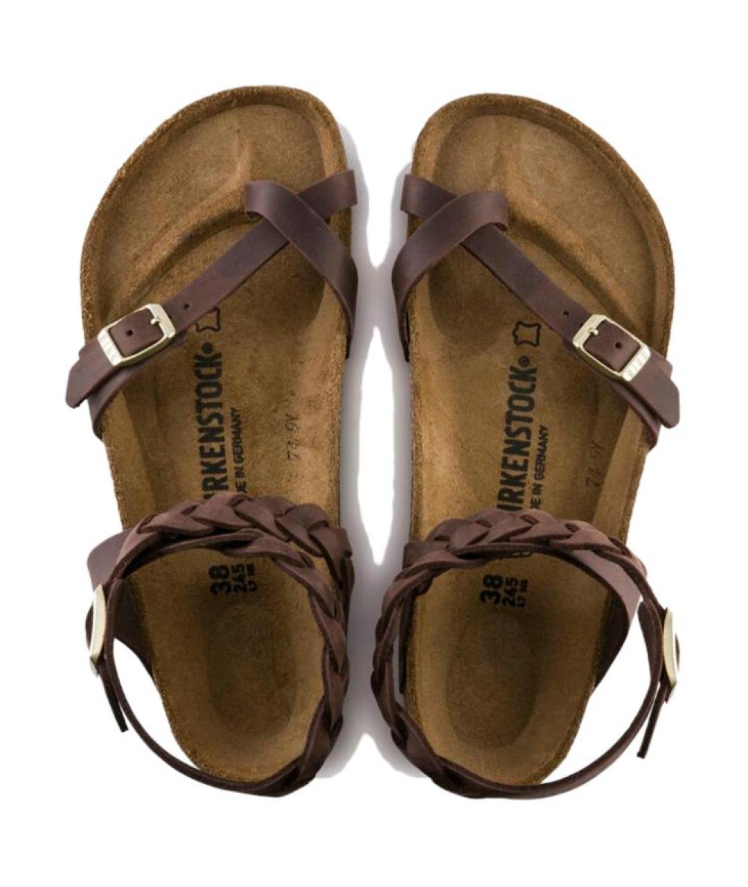 BIRKENSTOCK Коричневые сандалии, фото 3