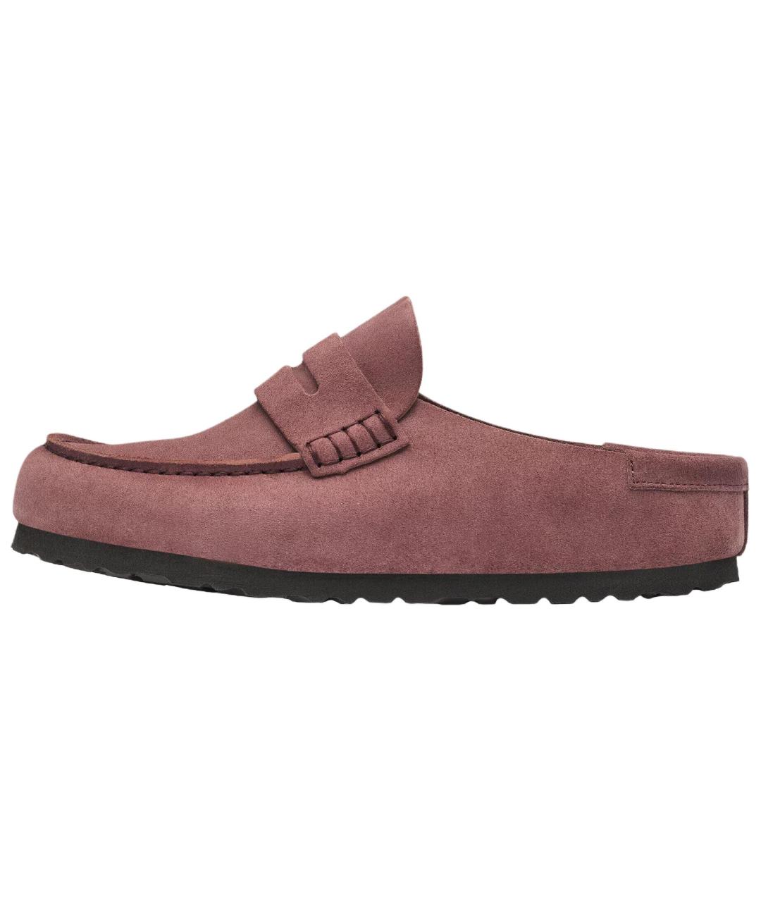 BIRKENSTOCK Фуксия замшевые мюли, фото 2