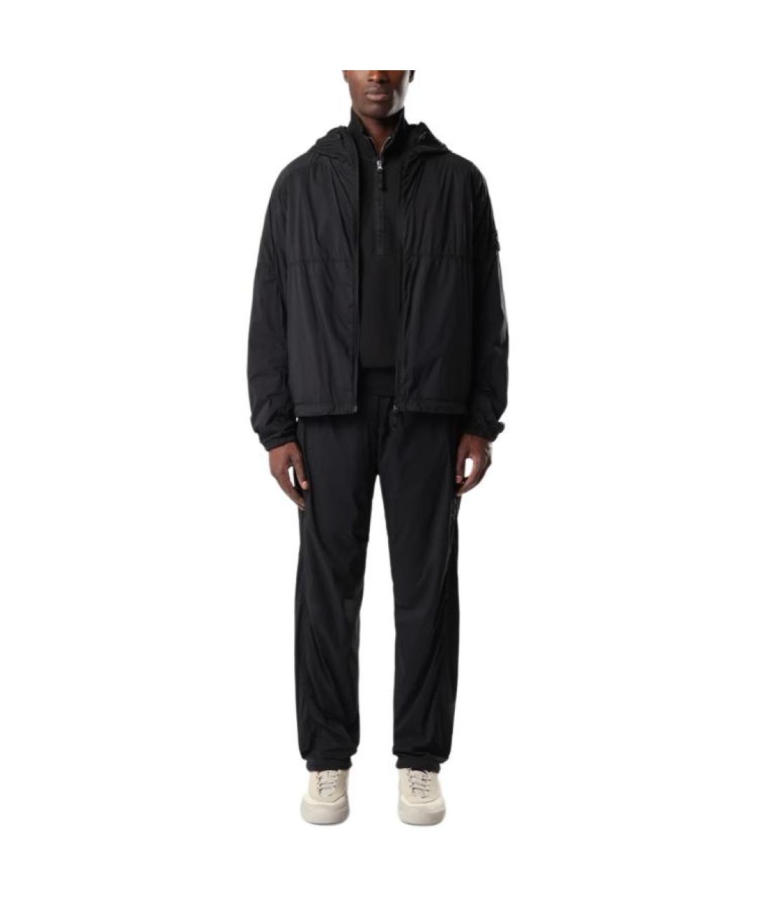 STONE ISLAND Черная куртка, фото 4