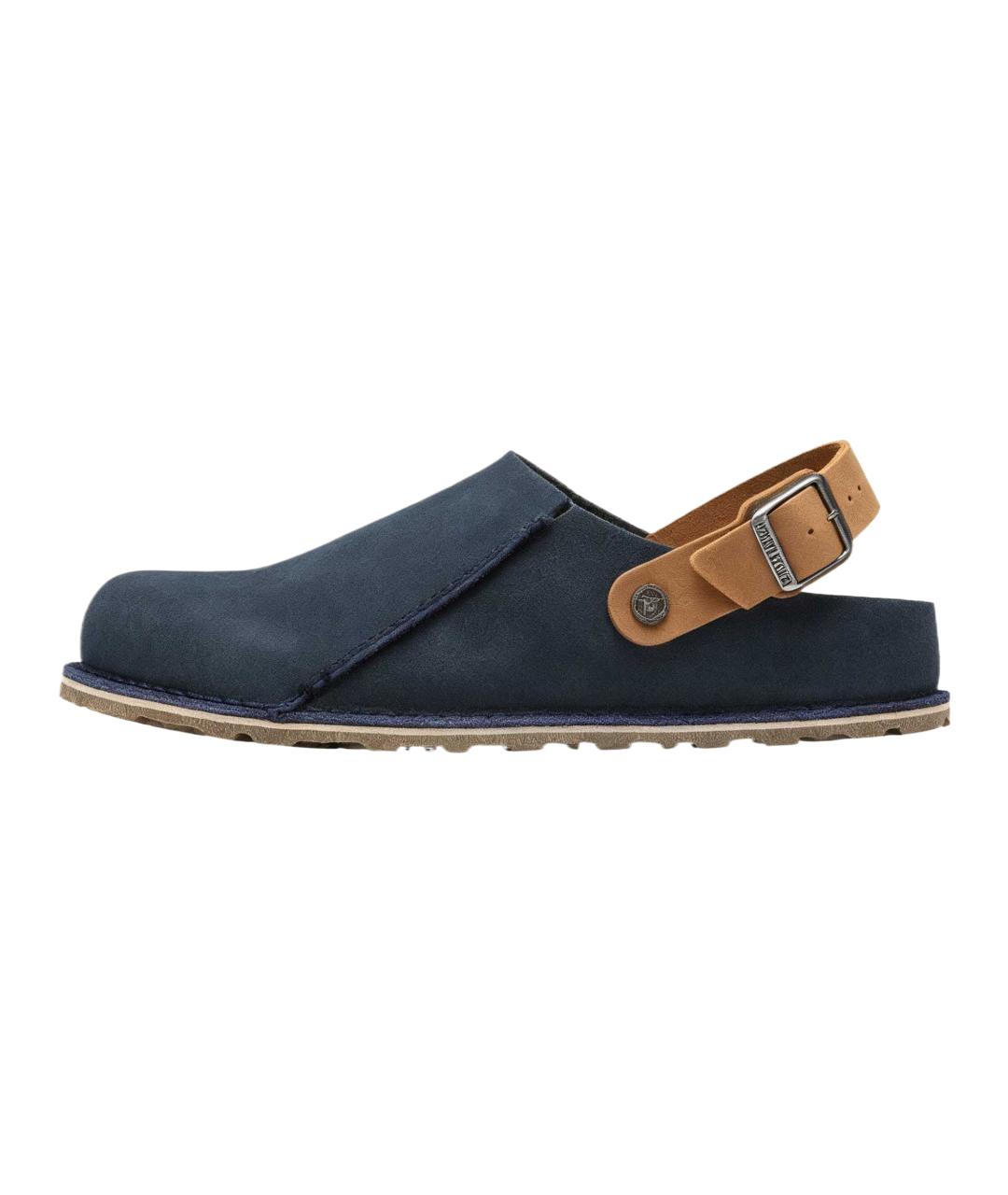 BIRKENSTOCK Синие замшевые сабо, фото 2
