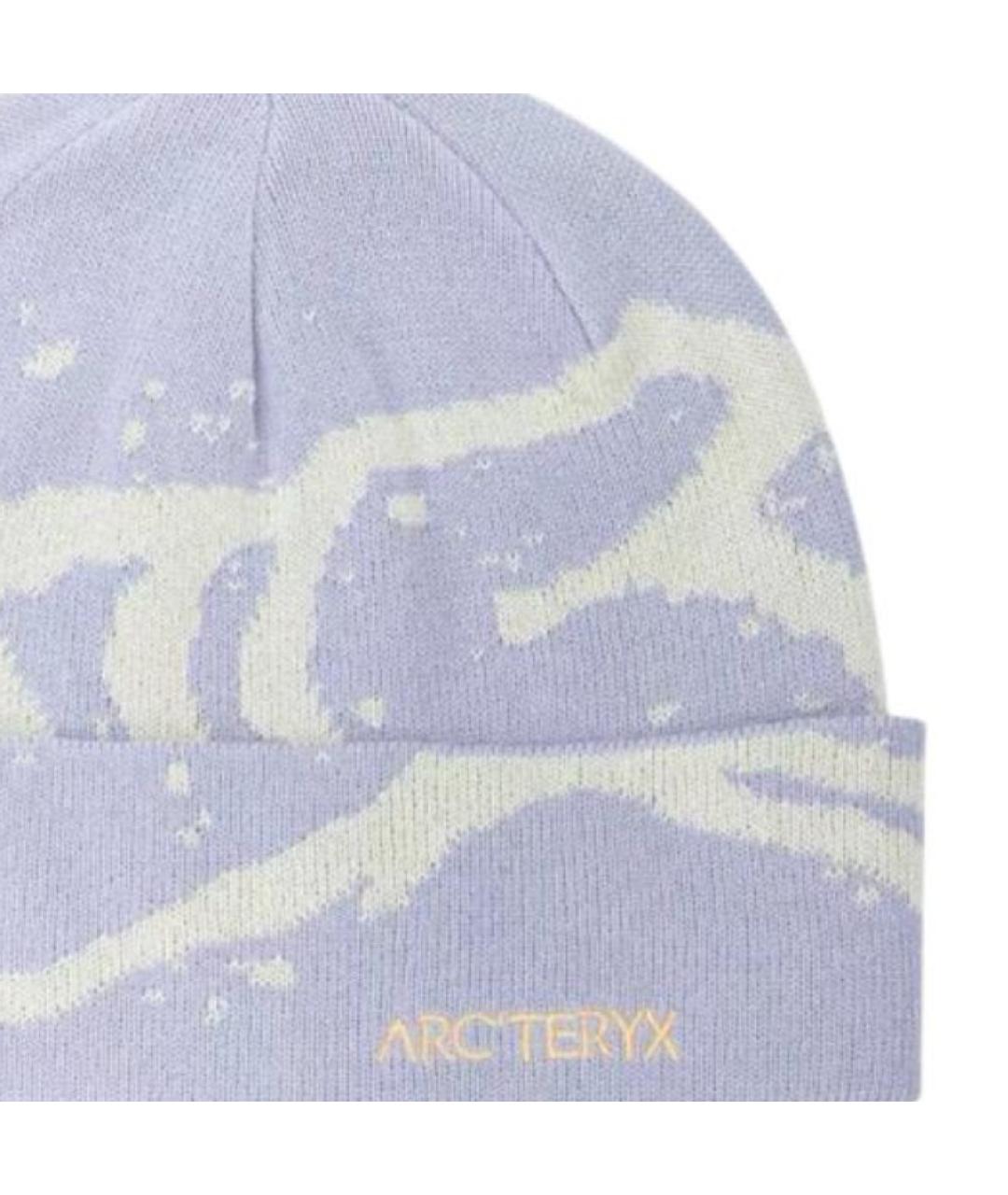 ARCTERYX Фиолетовая шапка, фото 2
