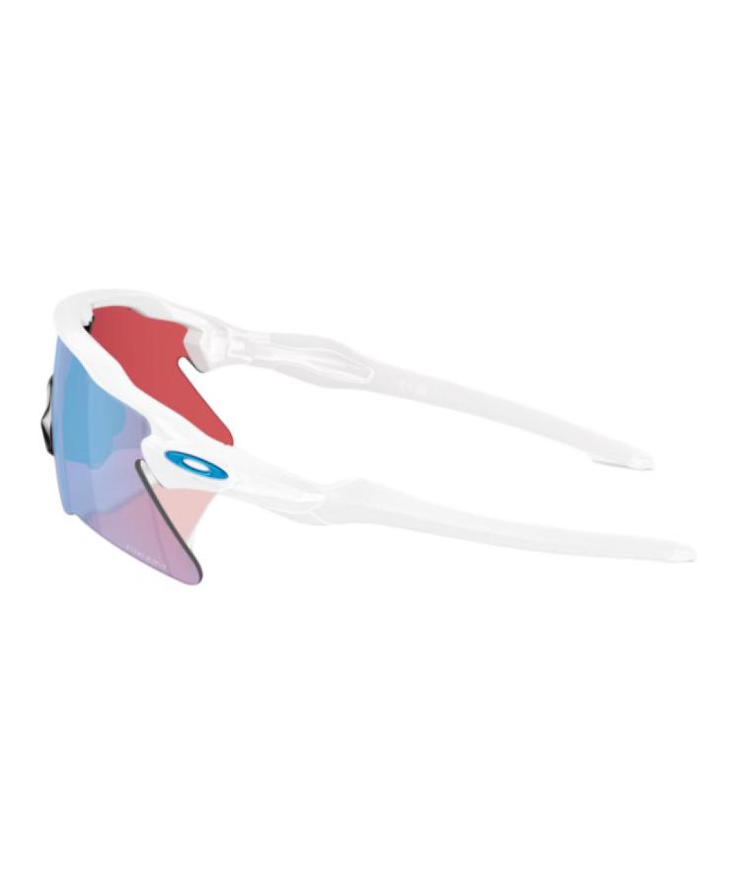 OAKLEY Белые пластиковые солнцезащитные очки, фото 3