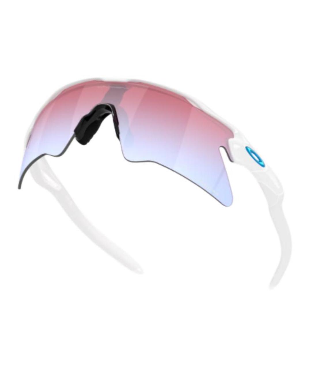 OAKLEY Белые пластиковые солнцезащитные очки, фото 4