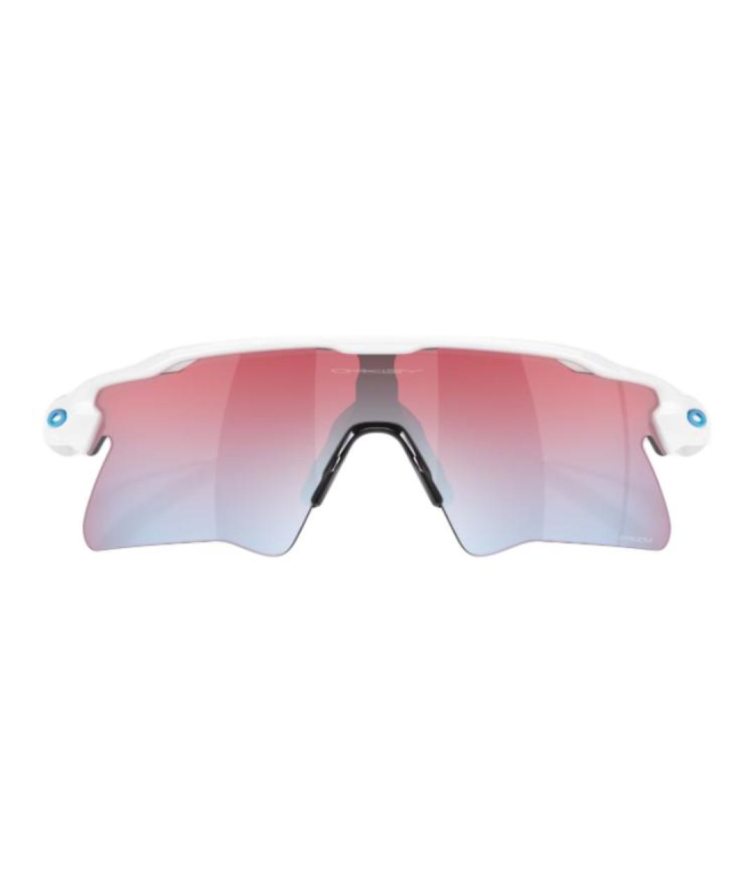 OAKLEY Белые пластиковые солнцезащитные очки, фото 2