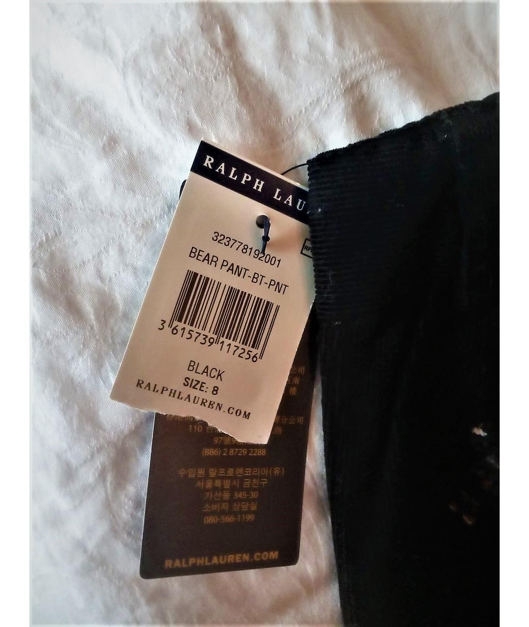 POLO RALPH LAUREN Черные брюки и шорты, фото 4