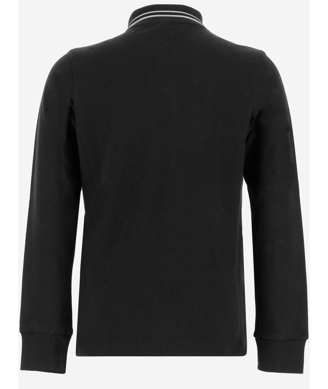 STONE ISLAND Черная хлопковая детская футболка, фото 2