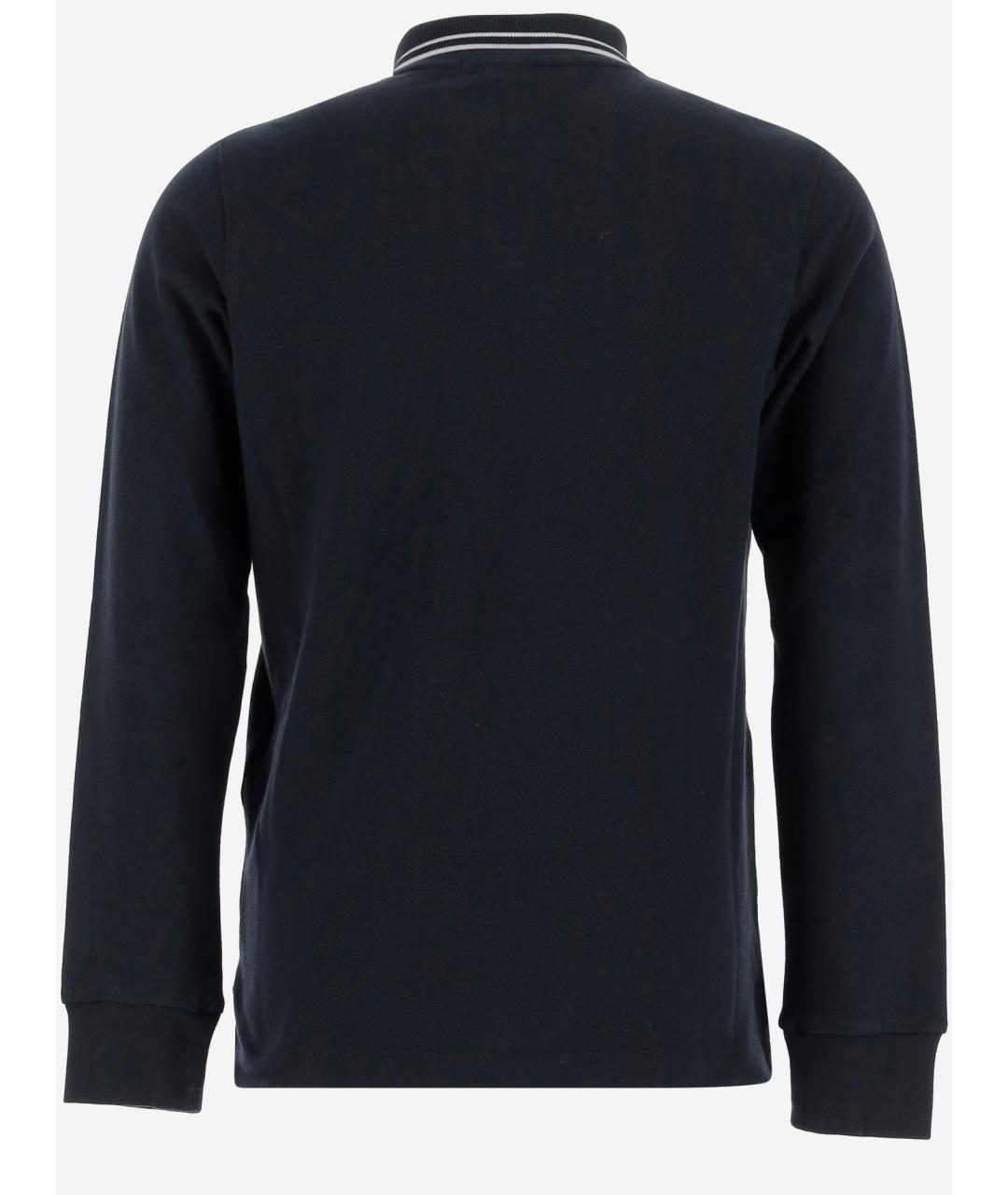 STONE ISLAND Темно-синяя хлопковая детская футболка, фото 2