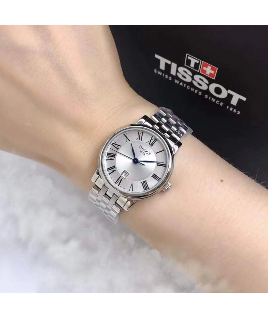 TISSOT Серебряные часы, фото 5