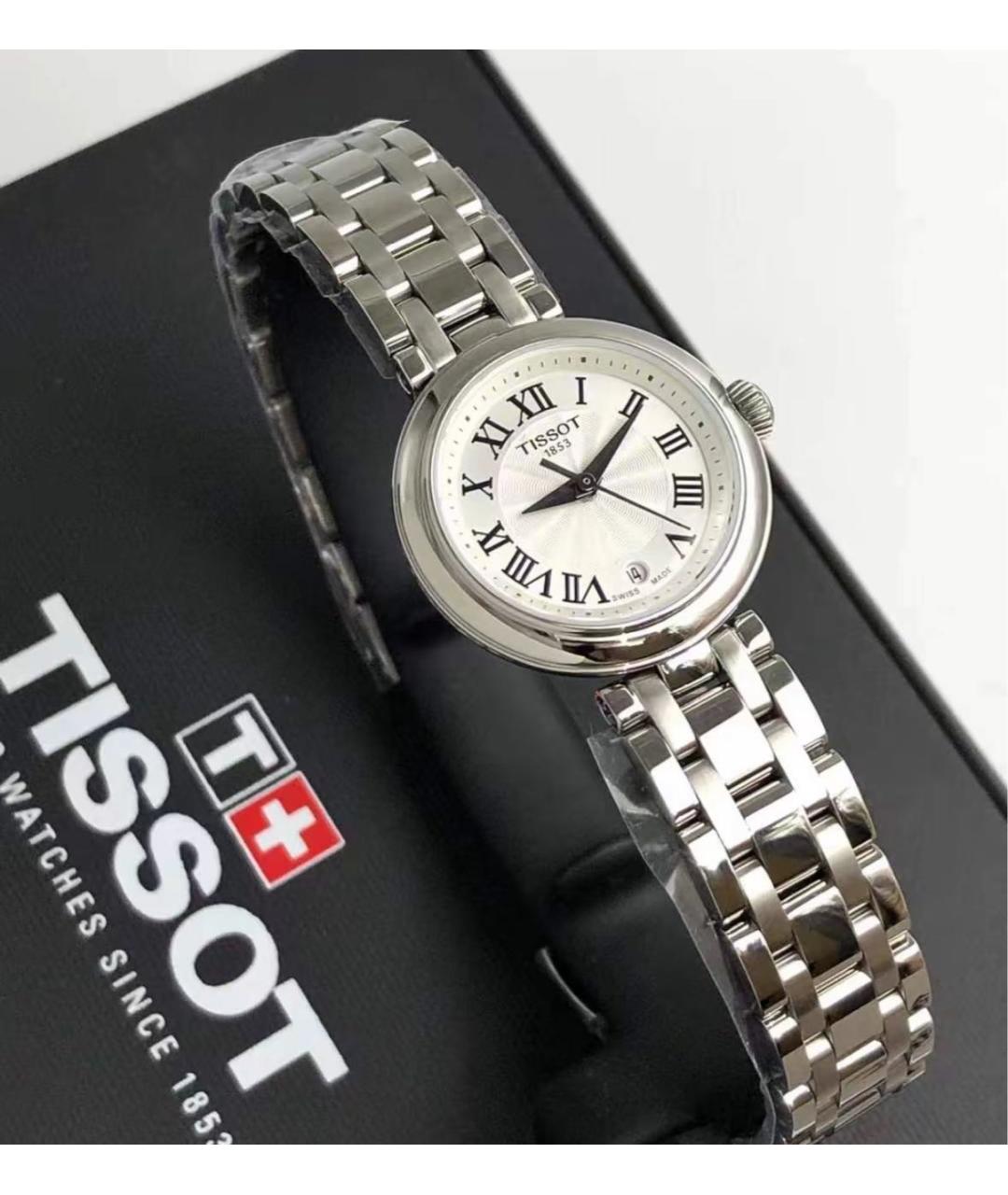 TISSOT Серебряные часы, фото 4