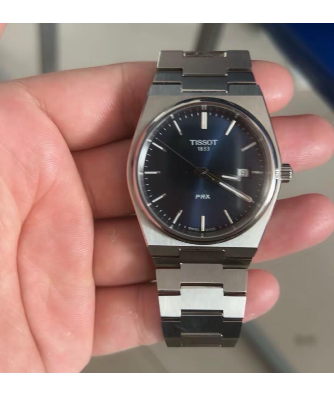 TISSOT Синие часы, фото 6