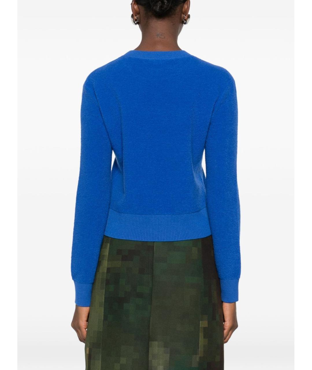 LOEWE Синий джемпер / свитер, фото 4