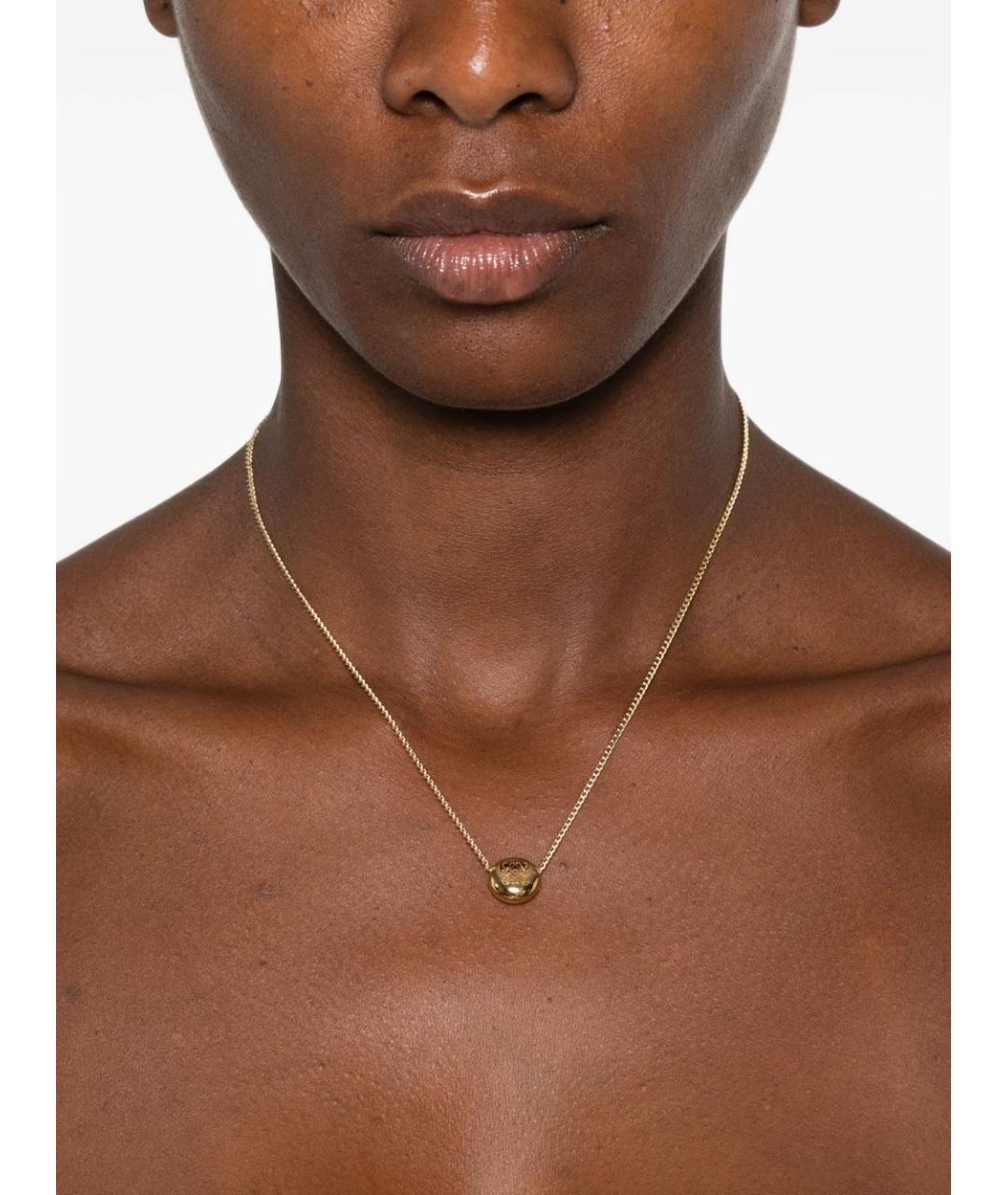 LOEWE Золотая металлическая цепочка, фото 3