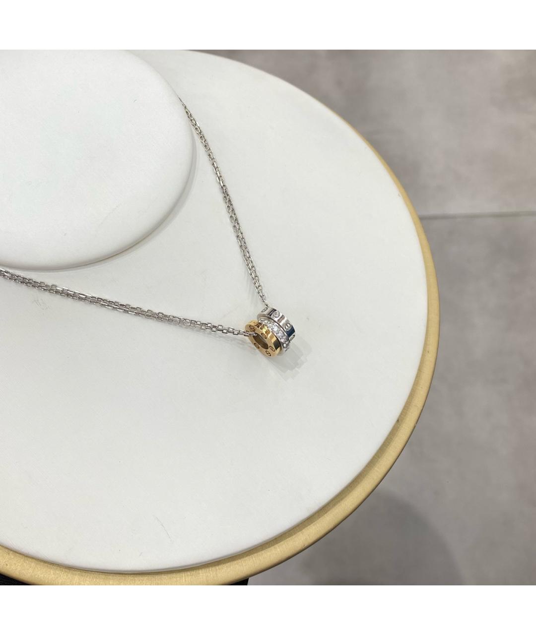 CARTIER Серебряный кулон из белого золота, фото 4
