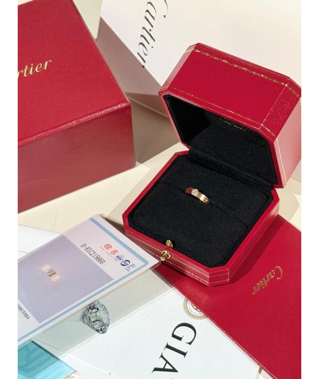 CARTIER Золотое кольцо из розового золота, фото 3