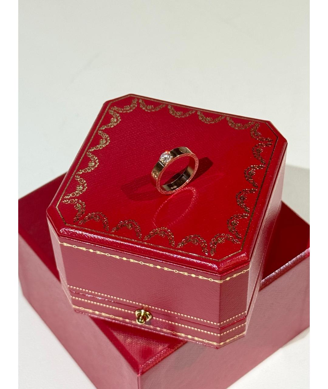 CARTIER Золотое кольцо из розового золота, фото 4