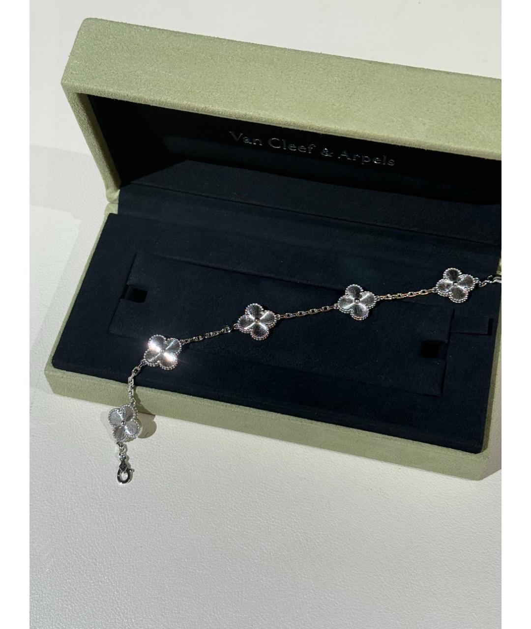 VAN CLEEF & ARPELS Серебряный браслет из белого золота, фото 3