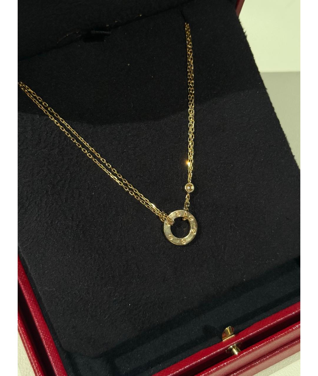 CARTIER Золотая подвеска из розового золота, фото 3