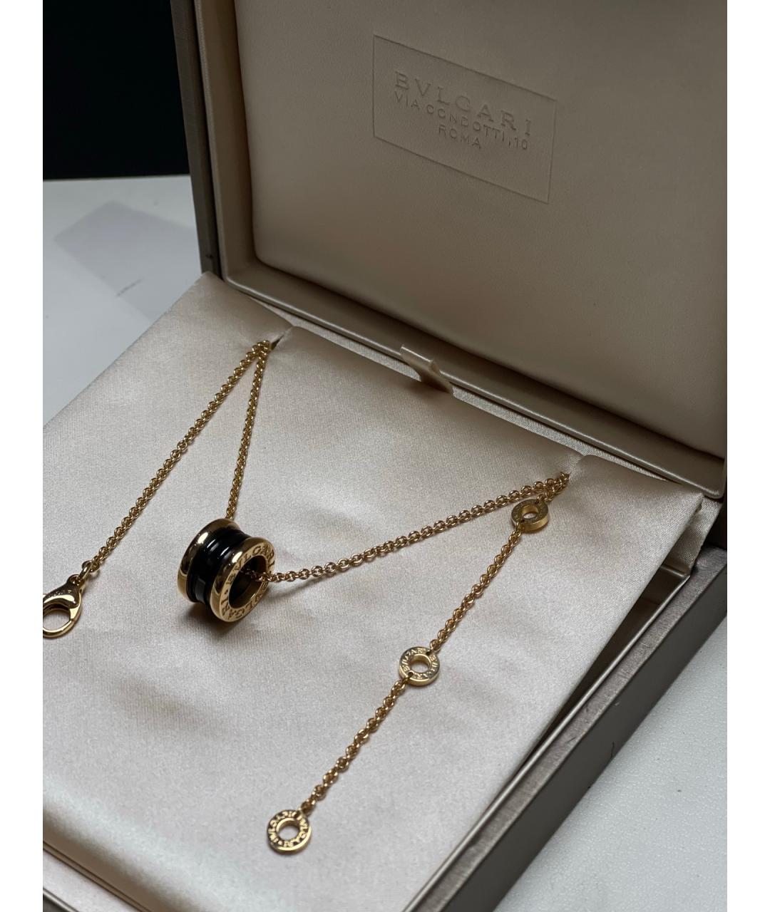 BVLGARI Золотая подвеска из розового золота, фото 4