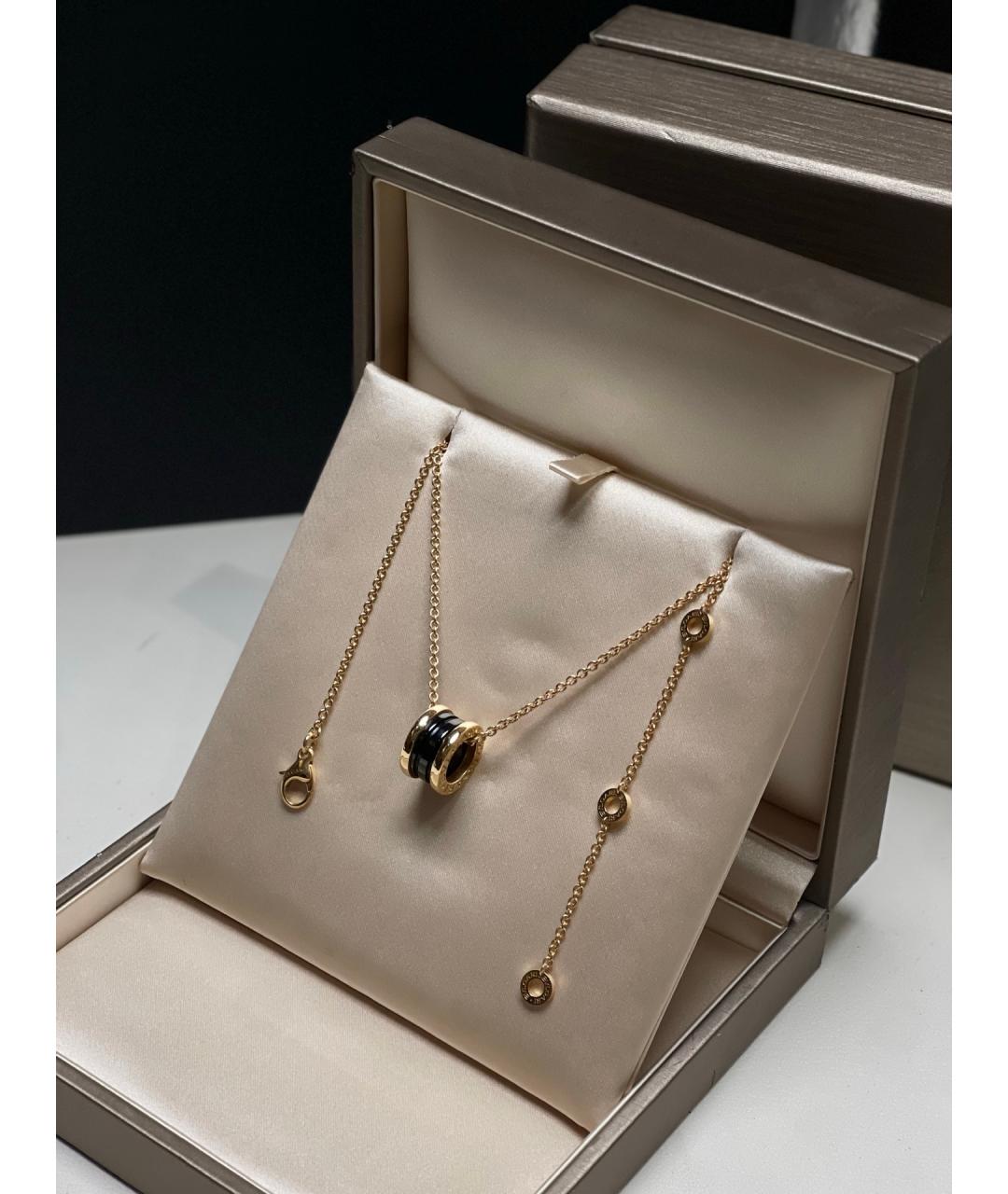 BVLGARI Золотая подвеска из розового золота, фото 2