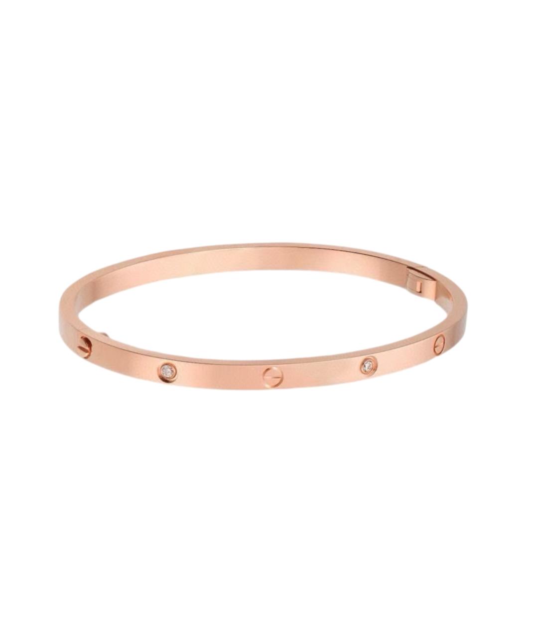 CARTIER Золотой браслет из розового золота, фото 1