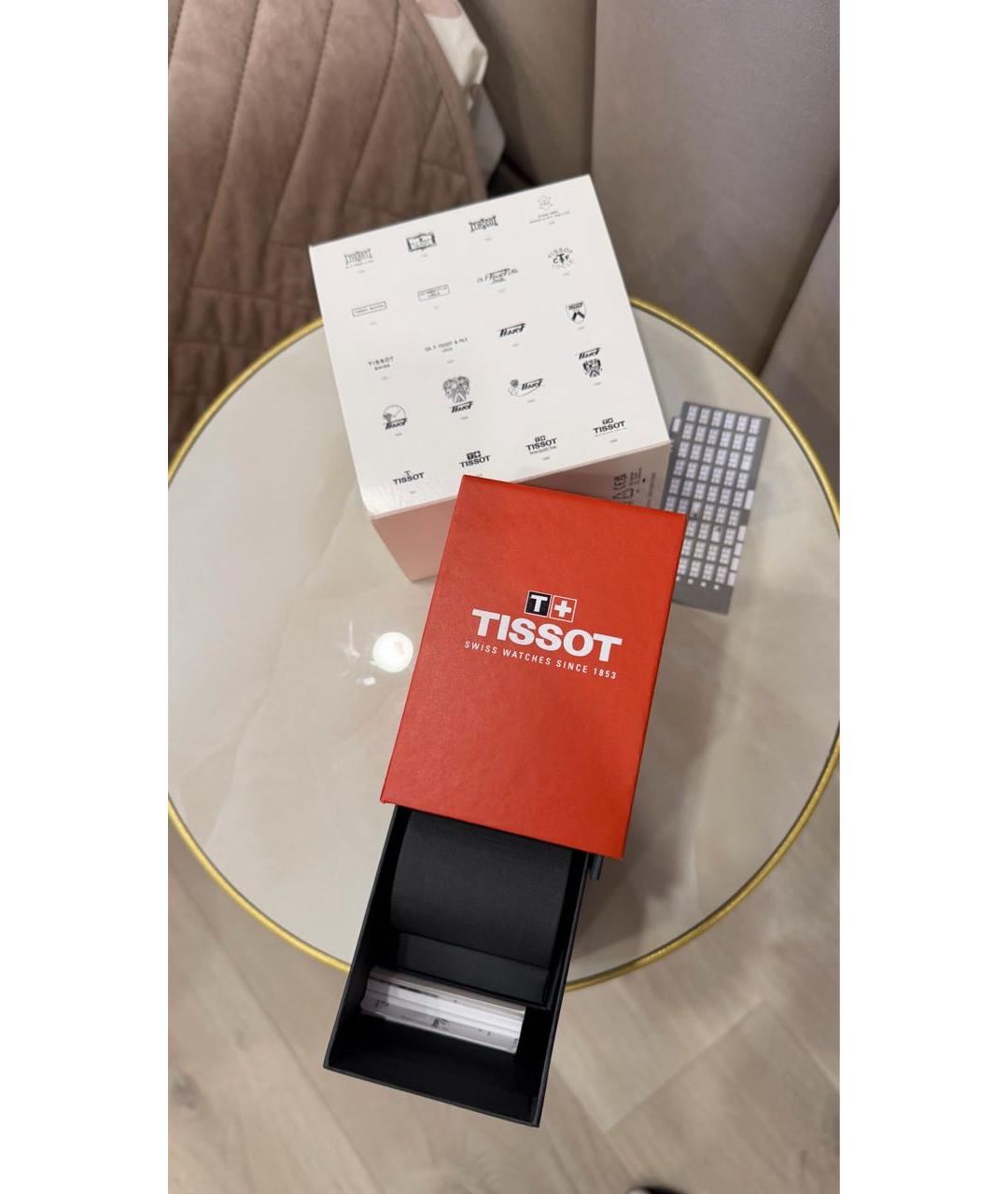 TISSOT Золотые часы, фото 4