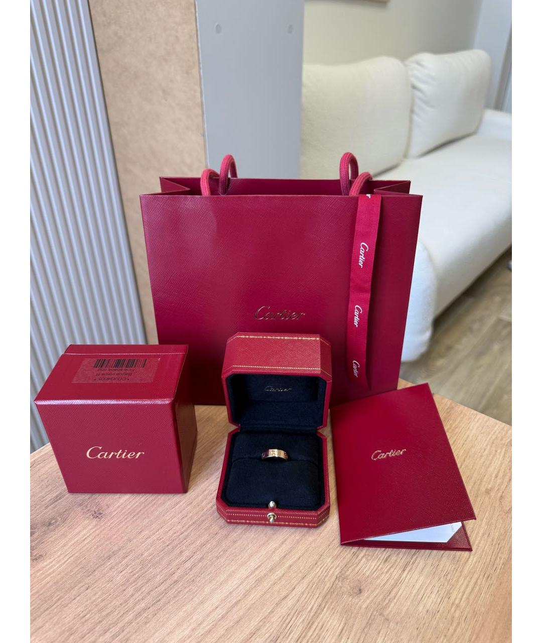 CARTIER Золотое кольцо из розового золота, фото 2