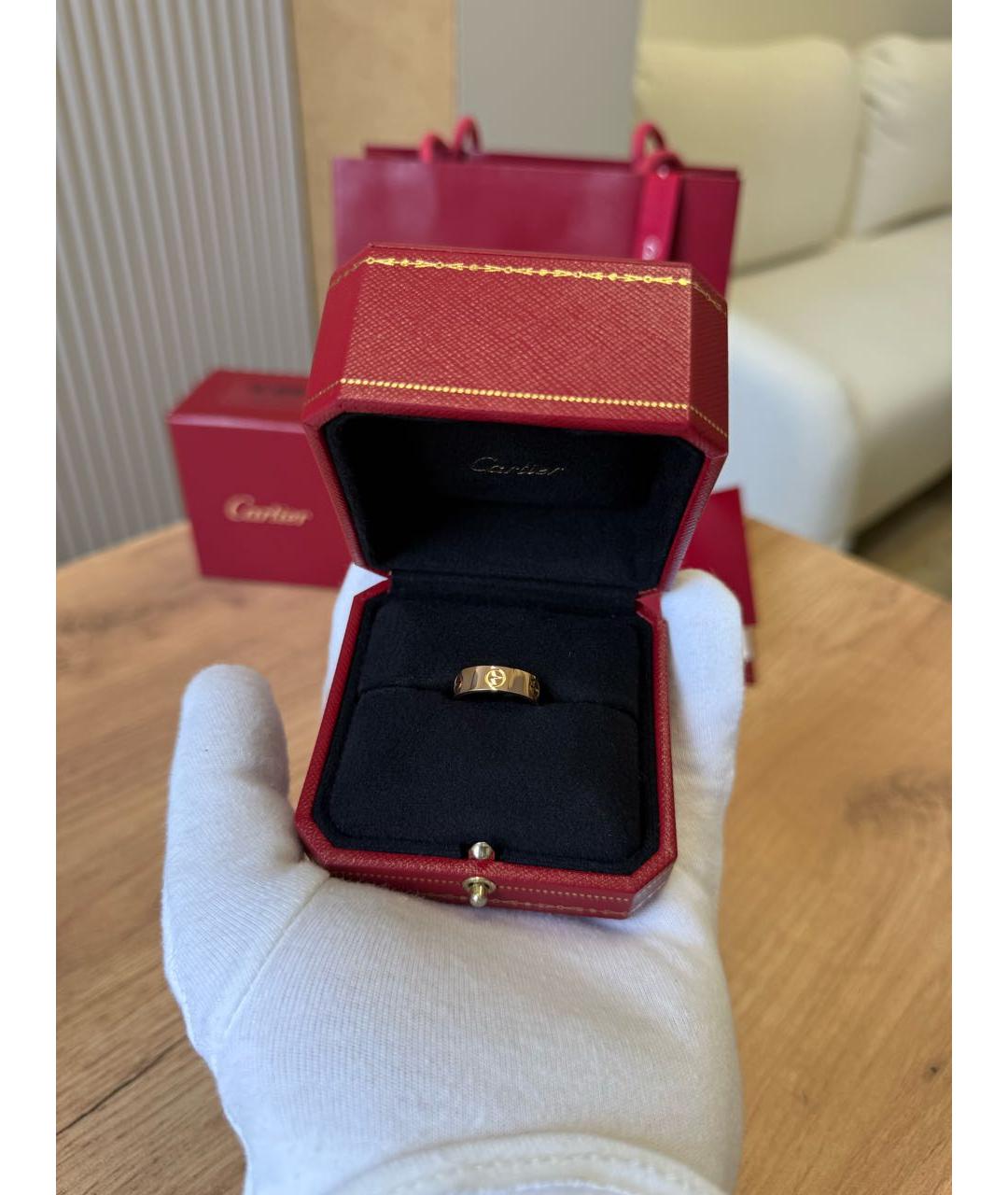 CARTIER Золотое кольцо из розового золота, фото 4