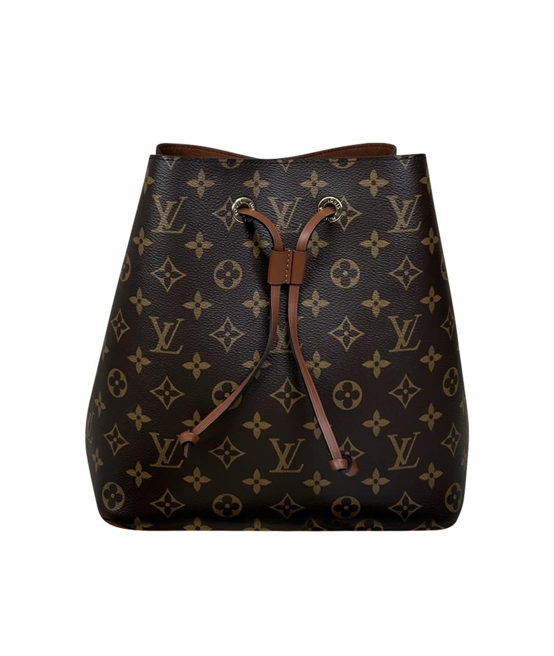 LOUIS VUITTON Коричневая сумка через плечо, фото 1