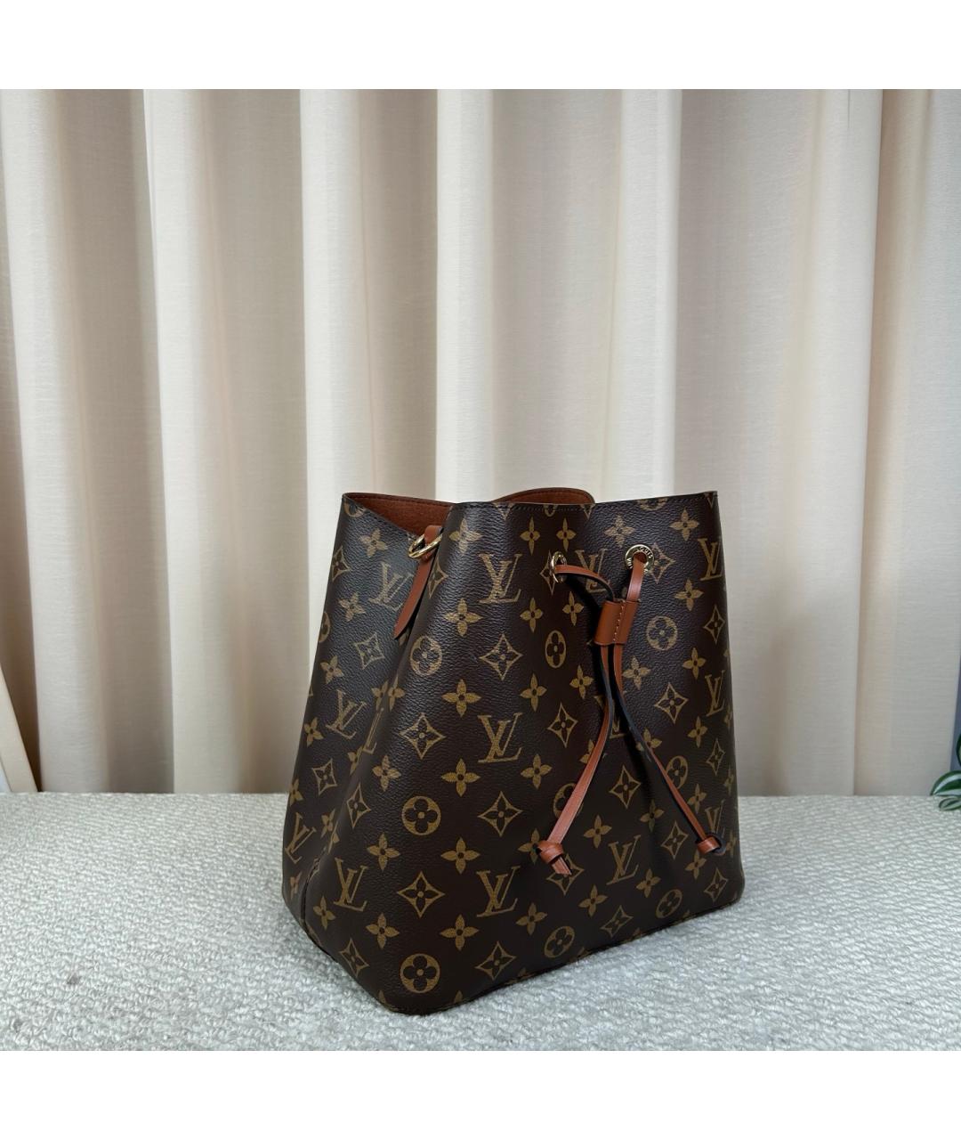 LOUIS VUITTON Коричневая сумка через плечо, фото 2