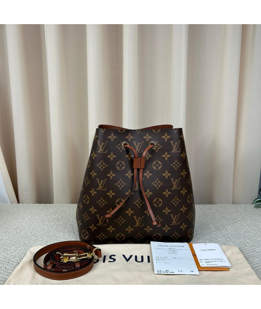 LOUIS VUITTON Коричневая сумка через плечо, фото 7