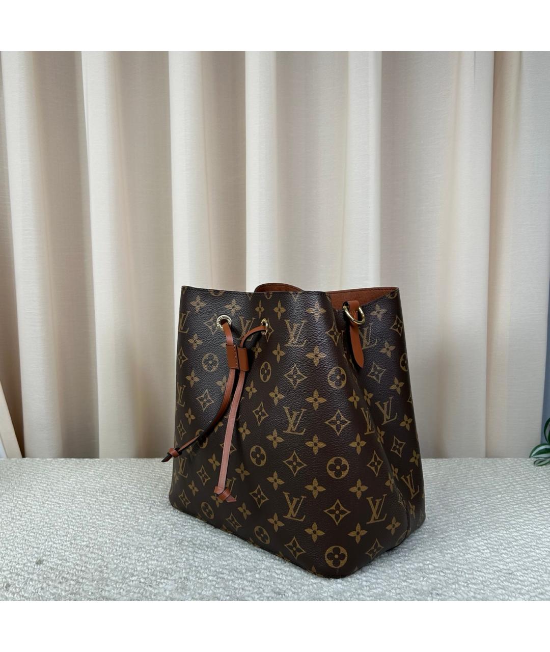 LOUIS VUITTON Коричневая сумка через плечо, фото 5