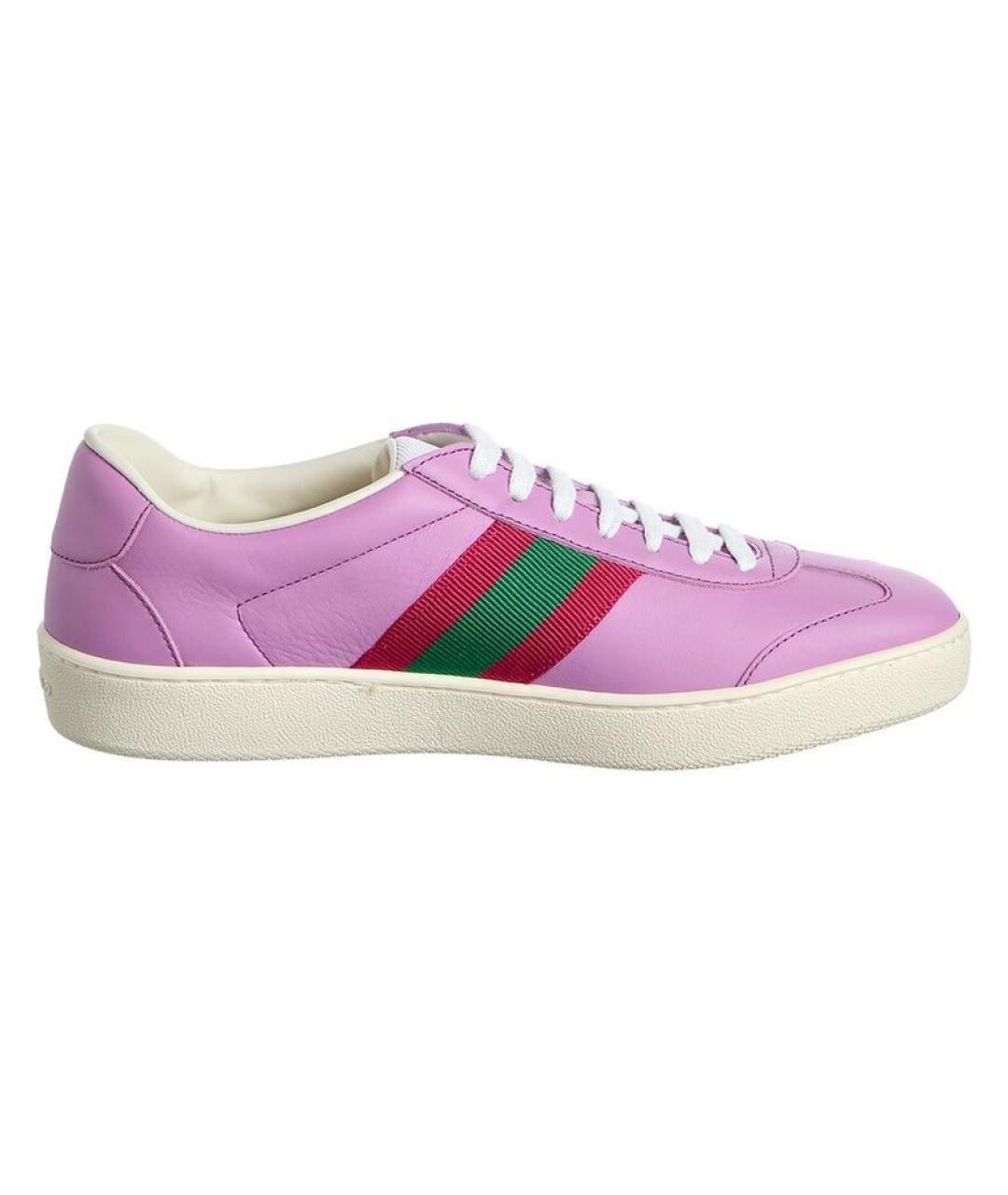 GUCCI Мульти кожаные кеды, фото 1