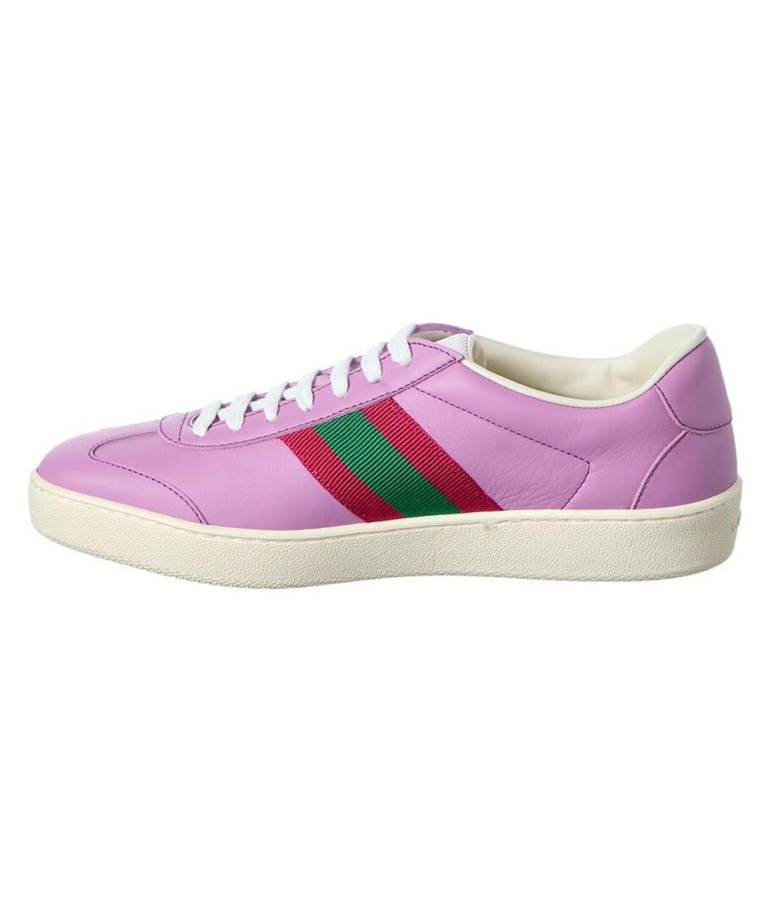 GUCCI Мульти кожаные кеды, фото 9
