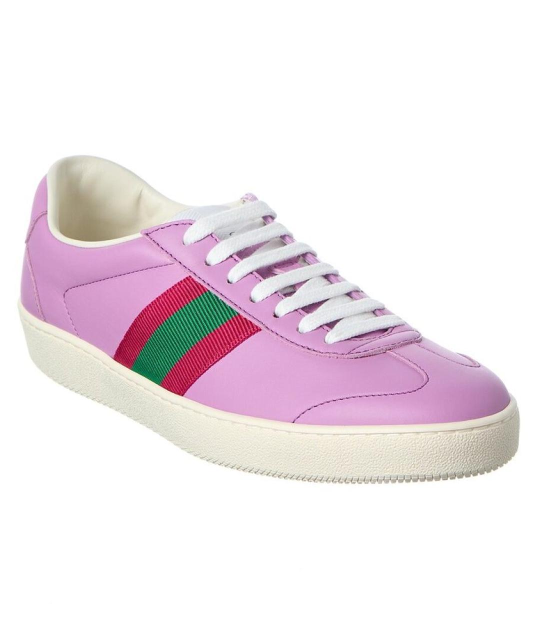 GUCCI Мульти кожаные кеды, фото 2