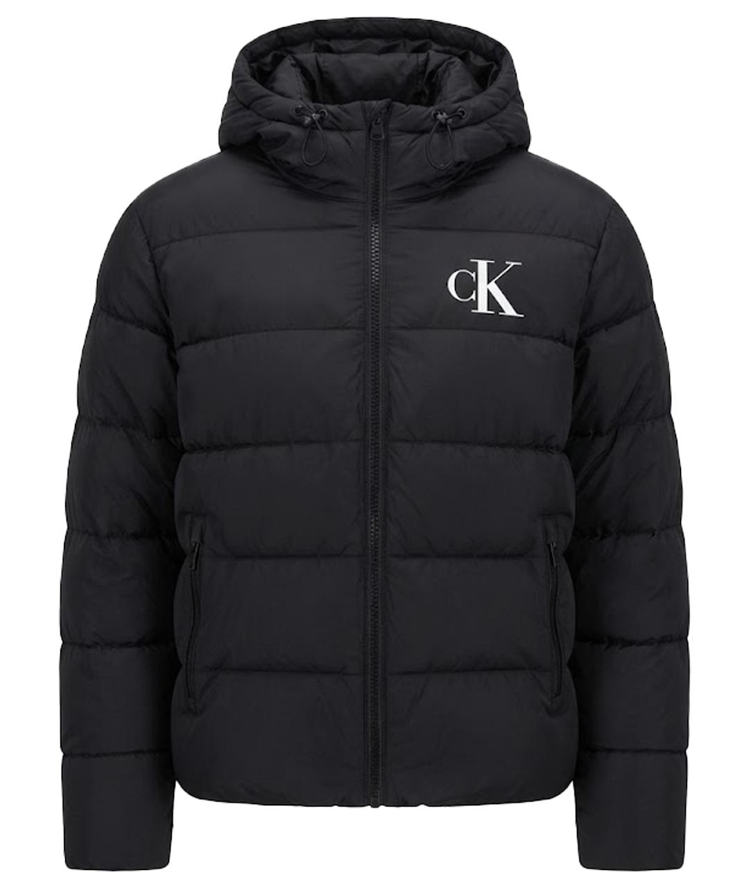 CALVIN KLEIN Черный пуховик, фото 1
