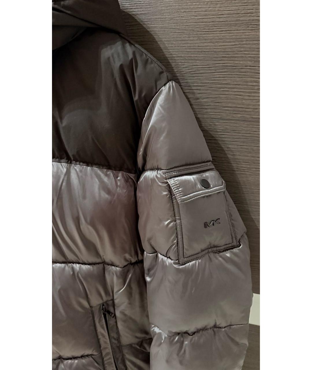 MICHAEL KORS Серый пуховик, фото 5